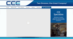 Desktop Screenshot of ccespecialties.com